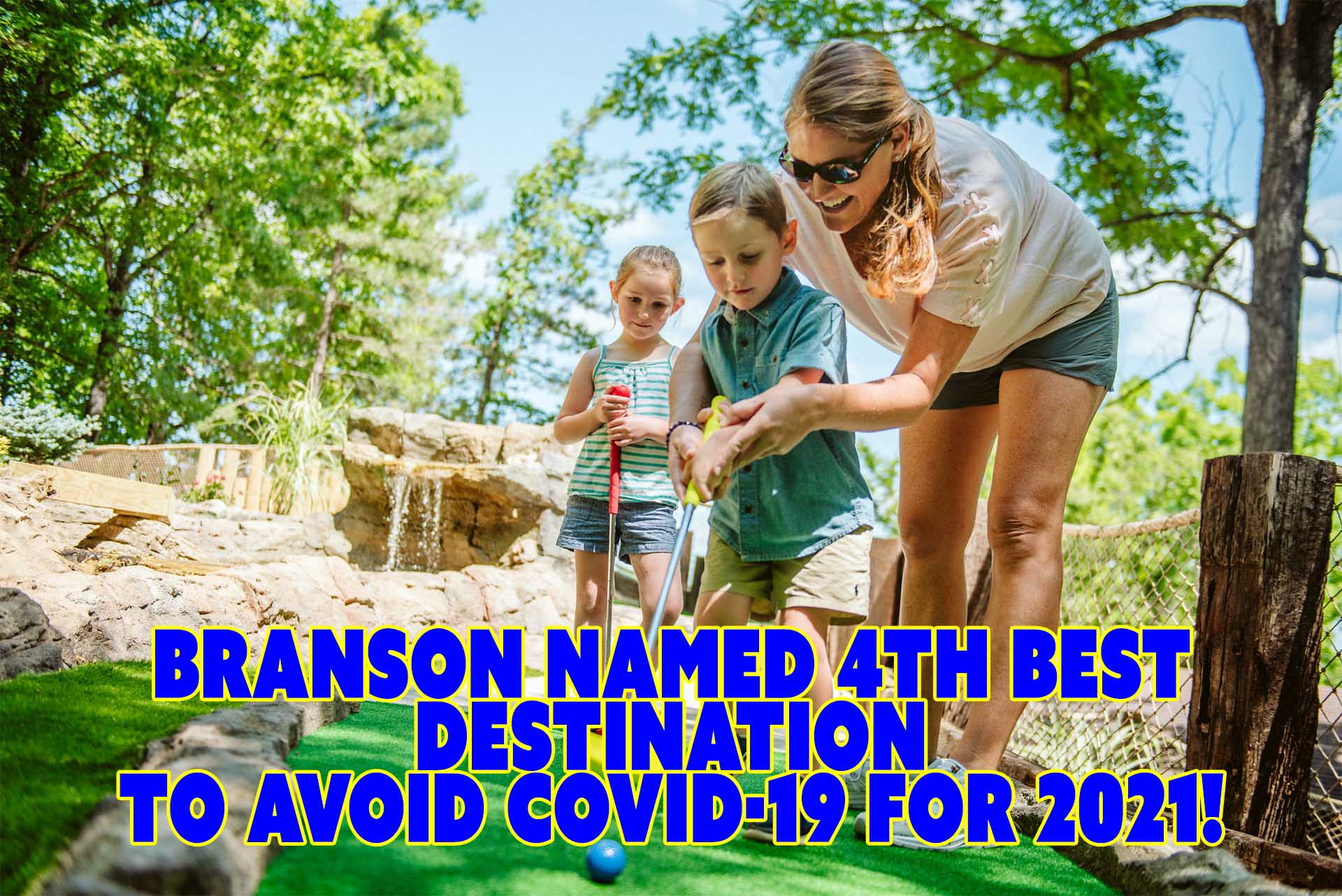 Branson named Number 4 American Destination to Avoid COVID Illness